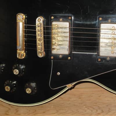 Vintage 1970s Lawsuit Black Beauty Single Cut - Made in Japan - Original Maxon Pickups Mann (Ibanez) image 6