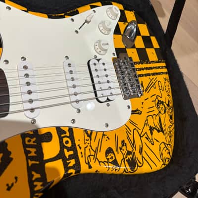 1 of 1 Hand Painted Partscaster by Smile Guitars image 8