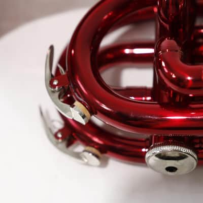 Bach Model PT710R 'Prelude' Bb Pocket Trumpet in Red BRAND NEW image 10