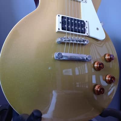 EPIPHONE 1957 GOLDTOP (Gibson Classic 57 Pickups) LES PAUL CUSTOM LIMITED EDITION w/ softcase image 5