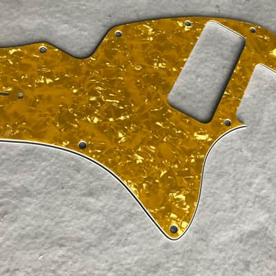 For Fender US Telecaster Thinline/Tele 69 P90 Guitar Pickguard,4 Ply Gold pearl image 4