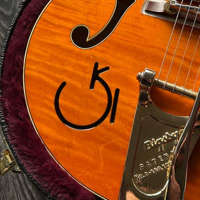 Gretsch G6120T 55VS Vintage Select Chet Atkins Flamed Maple Unplayed image 5