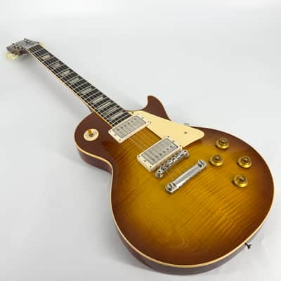 2024 Gibson Custom Shop 1959 Les Paul Hand Picked Top - Iced Tea image 14