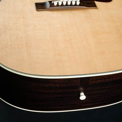 Bourgeois SD Satin Mahogany and Sitka Spruce Natural Professional Series NEW image 14