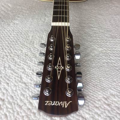 Alvarez AD60-12 Dreadnought Twelve-String Acoustic Guitar image 5