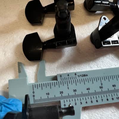 Martin 5 sets of new tuning Machines 2020 - Black image 19