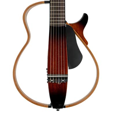 Pre-Owned Yamaha SLG200N Nylon-String Silent Acoustic-Electric Guitar - Tobacco Sunburst | Used image 2