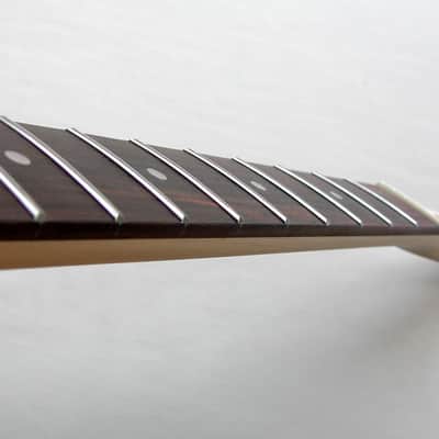 NEW* Vintage Style TELECASTER Neck/ UNFINISHED Maple Rosewood Fretboard/ JUMBO FRETS/ /fits Warmoth, Fender TELE image 8