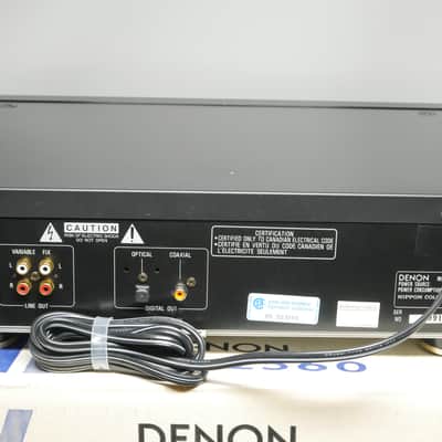 Denon DCD-2560 CD Player | Fully Serviced | Original Box & Remote | Made in Japan image 7