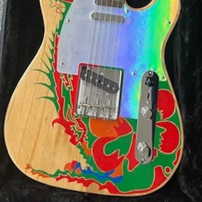 Fender Jimmy Page Led Zeppelin Natural Dragon Telecaster Electric Guitar w/Case image 5