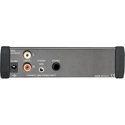 RDL EZ-HDA4AX Stereo Headphone Distribution Amp - 1X4 Front-Panel Outputs image 2