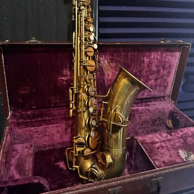Indiana Band Inst CO. Elkhart IND Alto Saxophone Low Pitch A / 7498 image 2