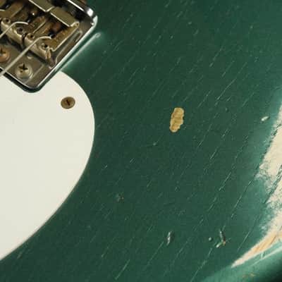 Fender Custom Shop 60th Anniversary 1954 Heavy Relic Stratocaster - Maple Fingerboard - Sherwood Green image 9