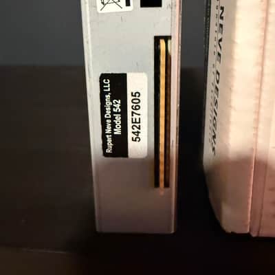 Rupert Neve Designs Portico 542 500 Series Tape Emulator Module 2013 - Present - White image 3