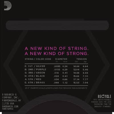NYXL09544 9.5/44 Super Light Plus D'Addario image 3