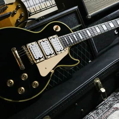 Gibson Custom Shop Historic Les Paul Custom LPB-3 3-Pickup Black Beauty 2000 - Black image 2
