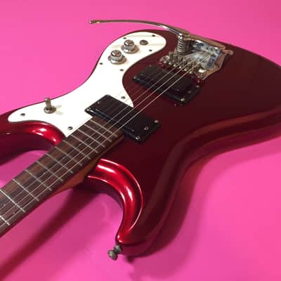 Mosrite Mark V 1967 Candy Apple Red image 6