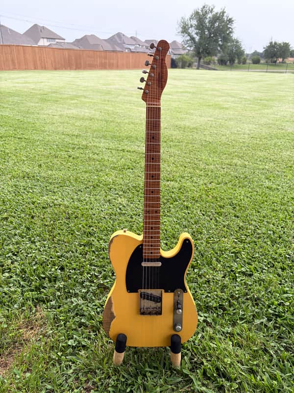Xotic XTC-1 2021 - Butterscotch Heavy Relic Master Grade Roasted