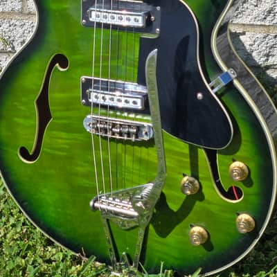 60's "CROWN" Matsumoku JAPAN hollowbody image 4