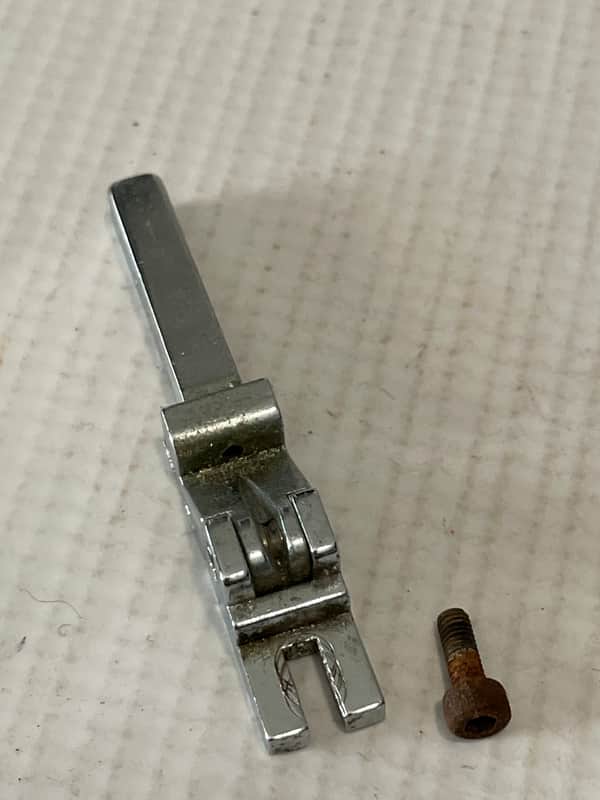 1980's Kramer Guitars Floyd Rose II Tremolo Chrome Low E Saddle image 1