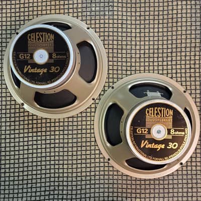 Celestion Vintage 30 T3903 444 Cone 8 ohm Speakers Pair (2 Speakers) 2006 image 1