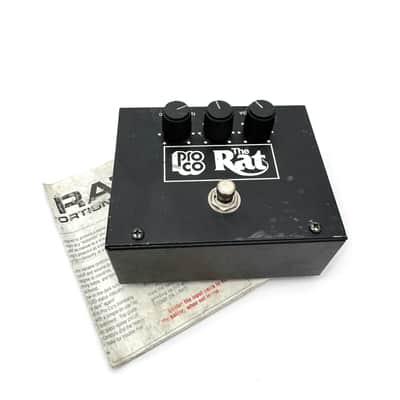 【proco】The RAT lerge box reissue Proco Rat Reissue - Anyone have on of these? : r/guitarpedals