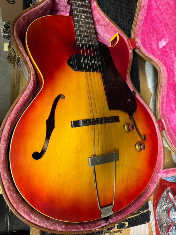 Gibson ES-125 TC 1960 - Cherry Sunburst #R7442 21 image 1