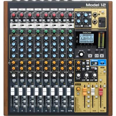 Tascam Model 12 Integrated Production Suite Mixer/Recorder/USB Interface image 4