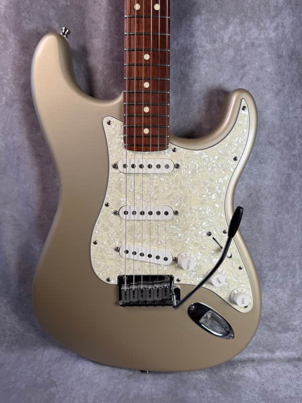 Fender American Fat Stratocaster Texas Special with Rosewood Fretboard 2000 - Shoreline Gold OHSC image 1