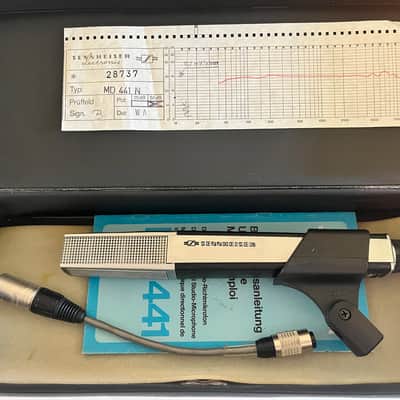 Sennheiser MD 441 1970s - Silver image 4