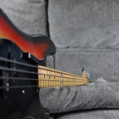 Fender Precision Bass with Maple Fretboard 1978 - Sunburst image 15