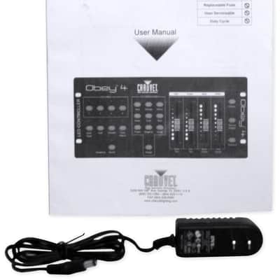 Chauvet Obey 4 Compact DMX-512 LED Wash Light Controller w/3 or 4 Channel Mode image 12