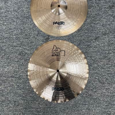 Paiste Top+Bottom 14” Hi Hats Used image 1