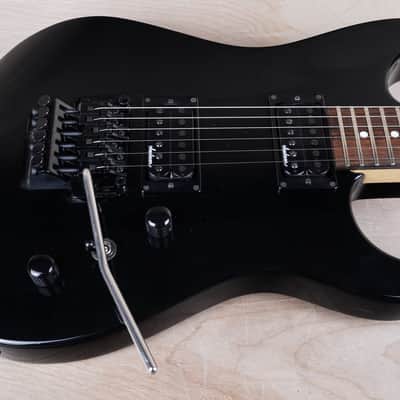 Charvel by Jackson Dinky DK-065 HH MIJ 1990 Black Japan w/ Bag image 4