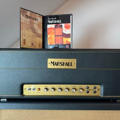 Marshall 2005 JTM45/100 40th Anniversary Super 100 Handwired Head - Black - 055 of 250 image 2