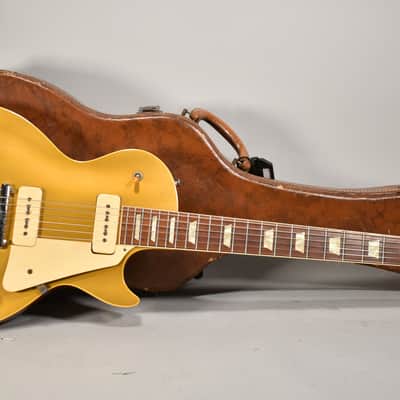 1952 Gibson Les Paul Goldtop Finish Trapeze Tailpiece Vintage Electric Guitar w/OHSC image 3