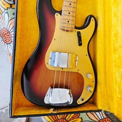 1958 Fender Precision Bass (P-Bass) - Sunburst Bild 15