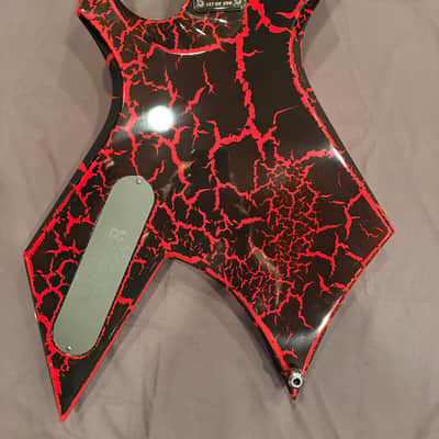 B.C. Rich USA Custom Shop Stranger Things “Eddie's” NJ Warlock 2022 Relic Crackle image 12