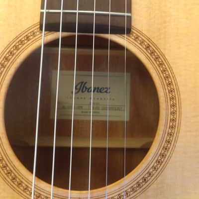 Ibanez Artwood Traditional AC150CEGrand Concert Acoustic Electric Guitar, Ovangkol Fretboard, Open Pore Natural with Ibanez PowerPad Gig Bag image 7