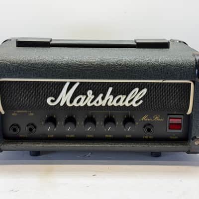 SERVICED Vintage Marshall 3505 Micro Bass head Made in England 1987 (Lead 12) image 1