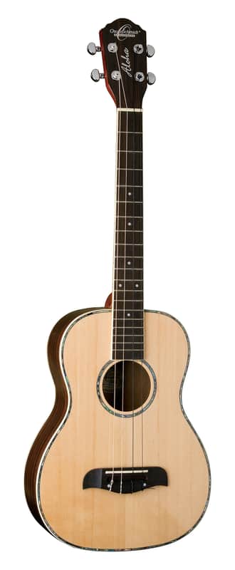 Oscar Schmidt OU53S Solid Spruce Top Baritone Ukulele image 1