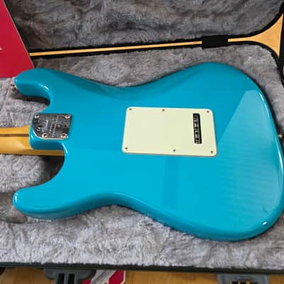 Fender Stratocaster HSS Miami Blue American Pro II 75th Anniversary BRAND NEW image 8