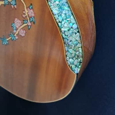 Blueberry NEW IN STOCK Handmade Acoustic Guitar Grand  Concert image 9
