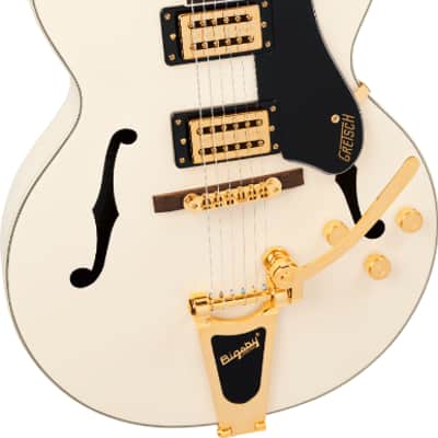 G2420TG Limited Edition Streamliner Guitar - Hollow Body with Bigsby - Vintage White image 1
