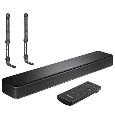 Bose TV Speaker Soundbar with Bluetooth & HDMI-ARC plus Universal Adjustable TV Soundbar Mount Brackets for Wall or TV Mount Installation Bundle image 12