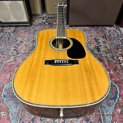 70's K Country Brazilian Rosewood by Kasuga D-350C X-Braced image 10