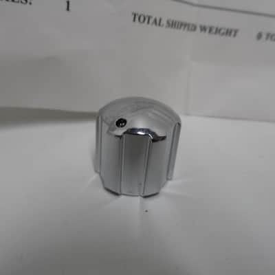 Line 6 Spider II III POD X3, Low Down Silver Push Knob 30-45-0011 PLASTIC CHROME image 3