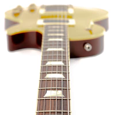 Epiphone Les Paul Standard GoldTop MIJ w/ Duesenberg Style Pickups, Pearloid Trapezoid Inlays, Schaller Strap Buttons image 10