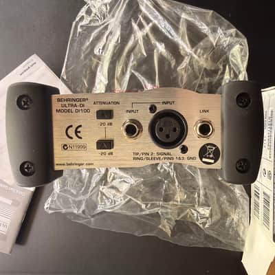 Behringer Ultra-DI DI100 Active DI Box – Excellent Condition, w/ Original Box image 4