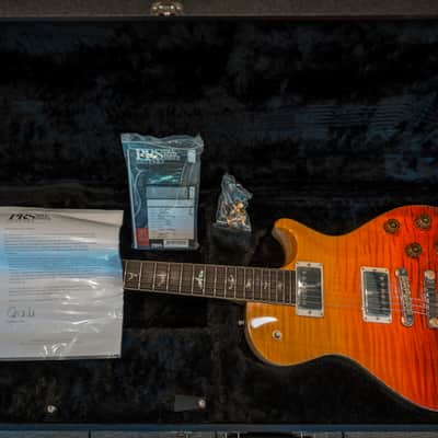 PRS SC594 Wood Library Korina Brazilian Flame Top image 15